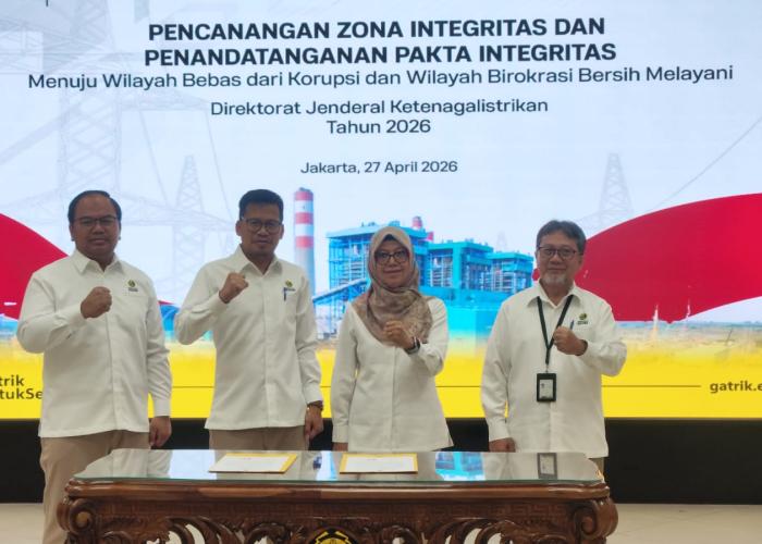 Ditjen Ketenagalistrikan Tegaskan Komitmen Membangun Zona Integritas - Gambar 1