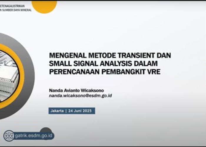 Gelar Bedah Paper, Perpustakaan Ditjen Gatrik Diskusikan Metode Perencanaan Pembangkit VRE - Gambar 2
