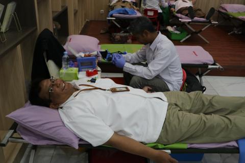 Dukung Ketersediaan Stok Darah untuk Masyarakat, Ditjen Gatrik Gelar Donor Darah