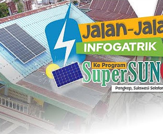 SuperSUN Hadirkan Listrik 24 Jam di Pulau Laiya Pangkep