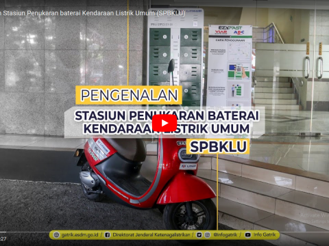 Pengenalan Stasiun Penukaran baterai Kendaraan Listrik Umum (SPBKLU)