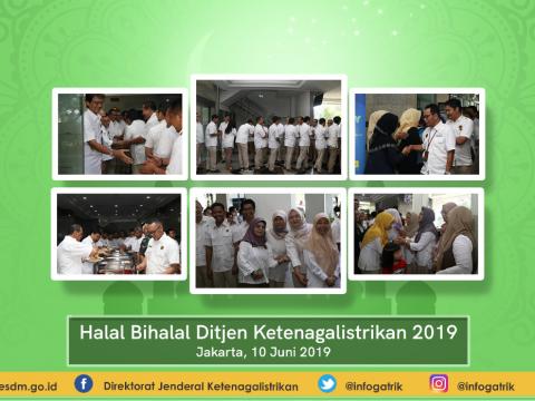 Halal Bihalal Ditjen Ketenagalistrikan 2019