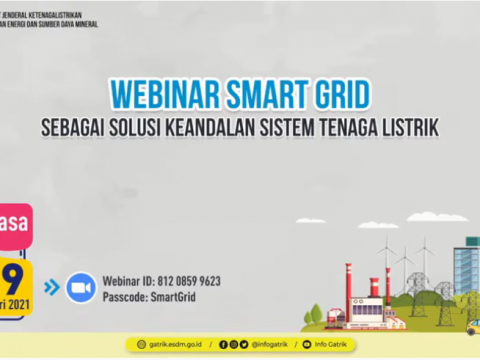Webinar Smart GRID Sebagai Solusi Kendala Sistem Tenaga Listrik