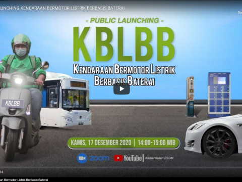 Public Launching Kendaraan Bermotor Listrik Berbasis Baterai