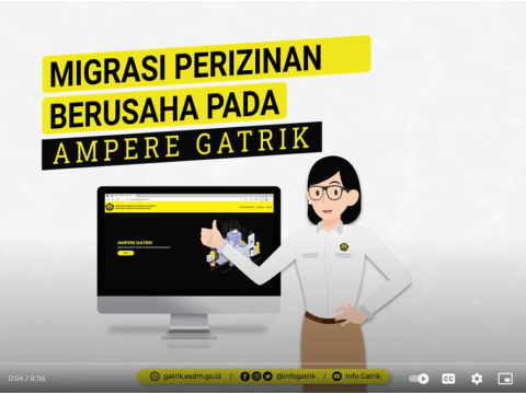 Video Migrasi Perizinan Berusaha Pada AMPERE GATRIK