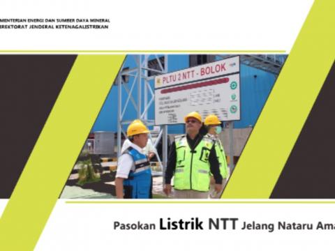 PASOKAN LISTRIK NTT JELANG NATARU AMAN