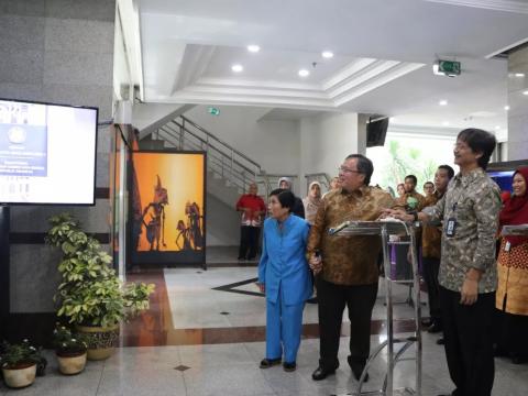 PERESMIAN GEDUNG SOEMANTRI BRODJONEGORO I & II DIREKTORAT JENDERAL KETENAGALISTIKAN