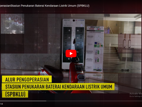 Alur PengoperasianStasiun Penukaran Baterai Kendaraan Listrik Umum (SPBKLU)