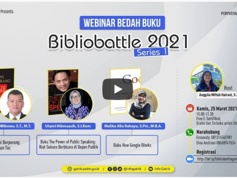 Webinar Bedah Buku: Bibliobattle 2021 Series 1