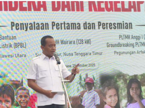 Merdeka dari Kegelapan! Menteri ESDM Resmikan Tiga Proyek Kelistrikan Strategis