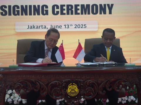 Indonesia-Singapura Sepakat Bangun Kawasan Industri Berkelanjutan